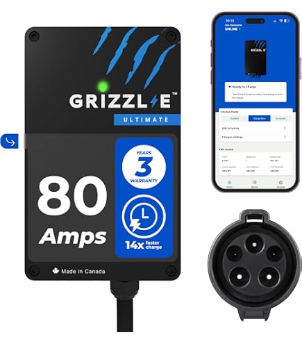 Amazon.com: Grizzl-E 48A Ultimate Level 2 Fast Electric Vehicle
